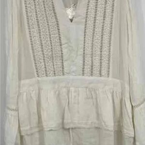 Elegant William Rast Cream Women's Top